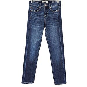 Liverpool Girlfriend Slim Straight Leg Jeans Dark Wash Women's 0/25 High Waisted